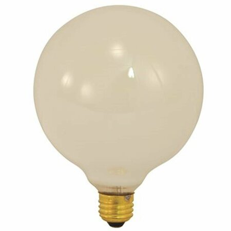 HARDWARE EXPRESS Satco Incandescent Decorative Lamp G40- 40 Watt - Gloss White 2474118